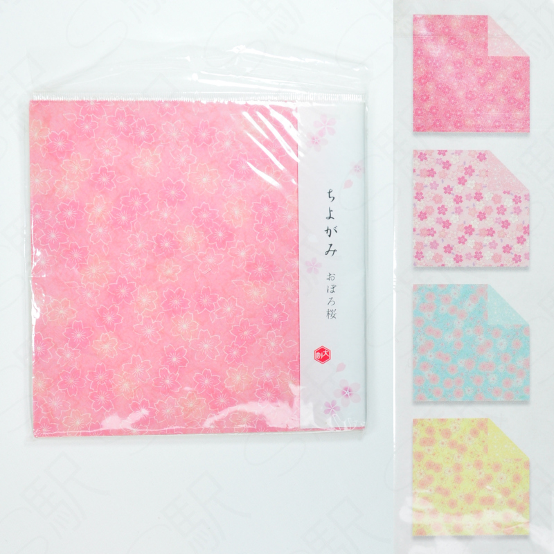 Daiso Chiyogami Paper [Oboro Sakura]